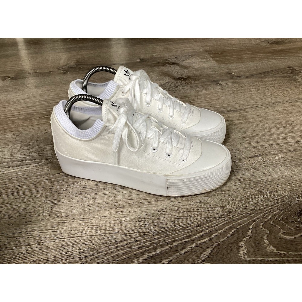 Adidas Womens Size 8.5 White KARLIE KLOSS Trainer XX92 GY0851 Sneaker Shoes
